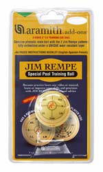 Jim Rempe Special Pool Training Ball