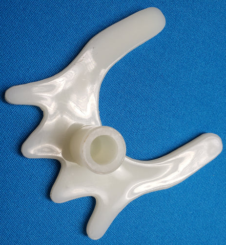 High Profile White Plastic Bridge Head